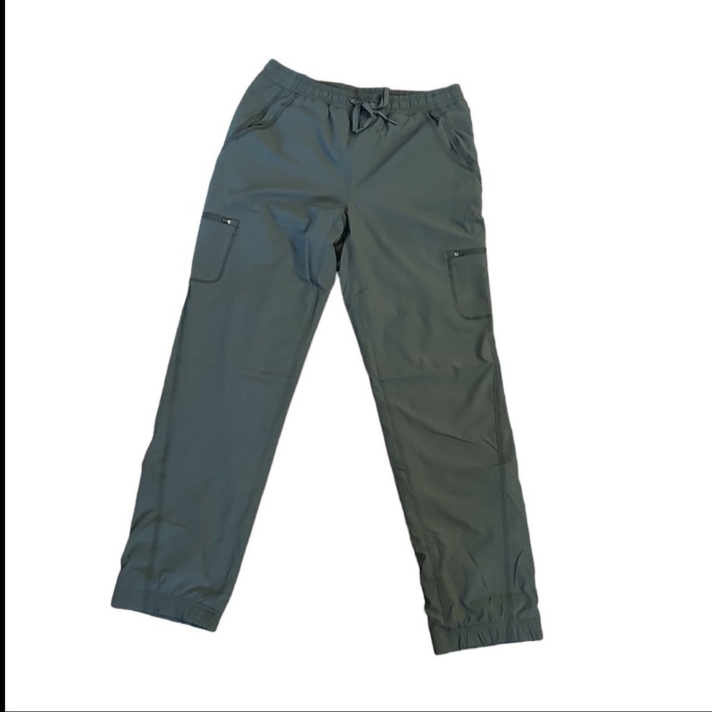 Eddie Bauer Women’s  Fleece-Lined Pull-On Pants in Gray size 12